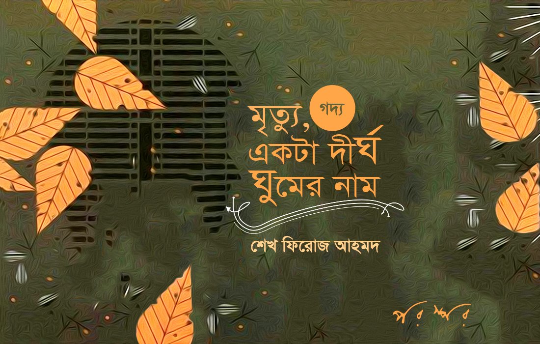মৃত্যু, একটা দীর্ঘ ঘুমের নাম